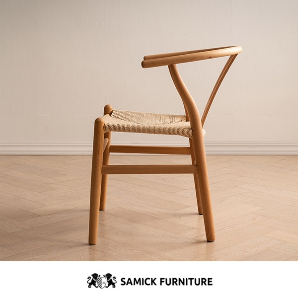 샐리 라탄 원목 의자