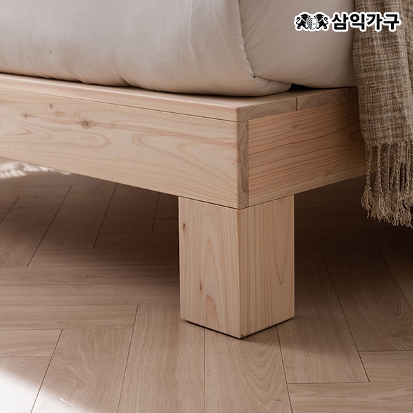 리드 편백나무 원목 슬라이딩 침대